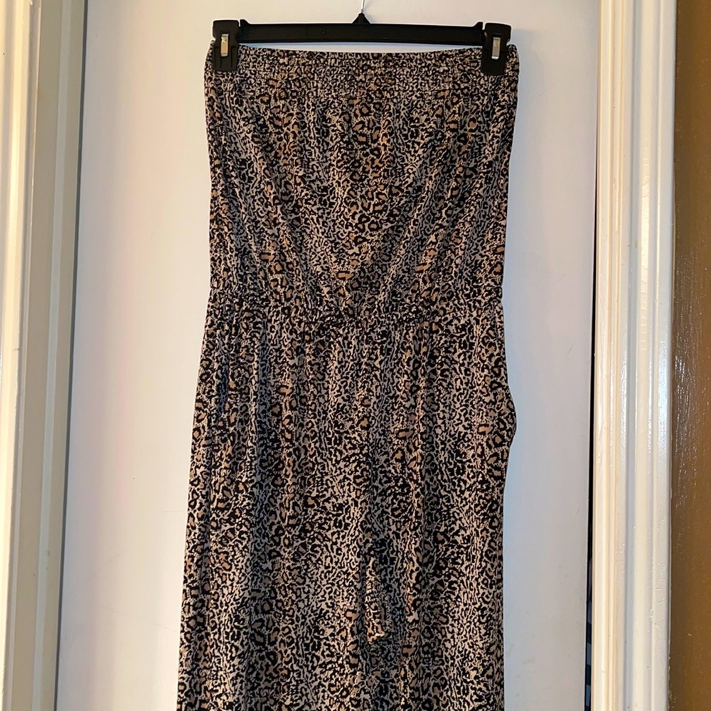 Womens Strapless Jumpsuit